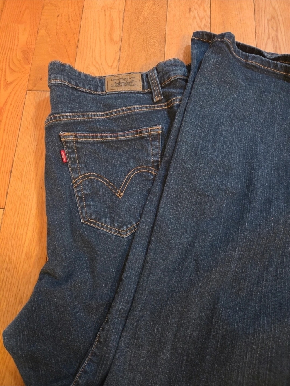 Levi's Women's Dark Indigo Flare Jeans